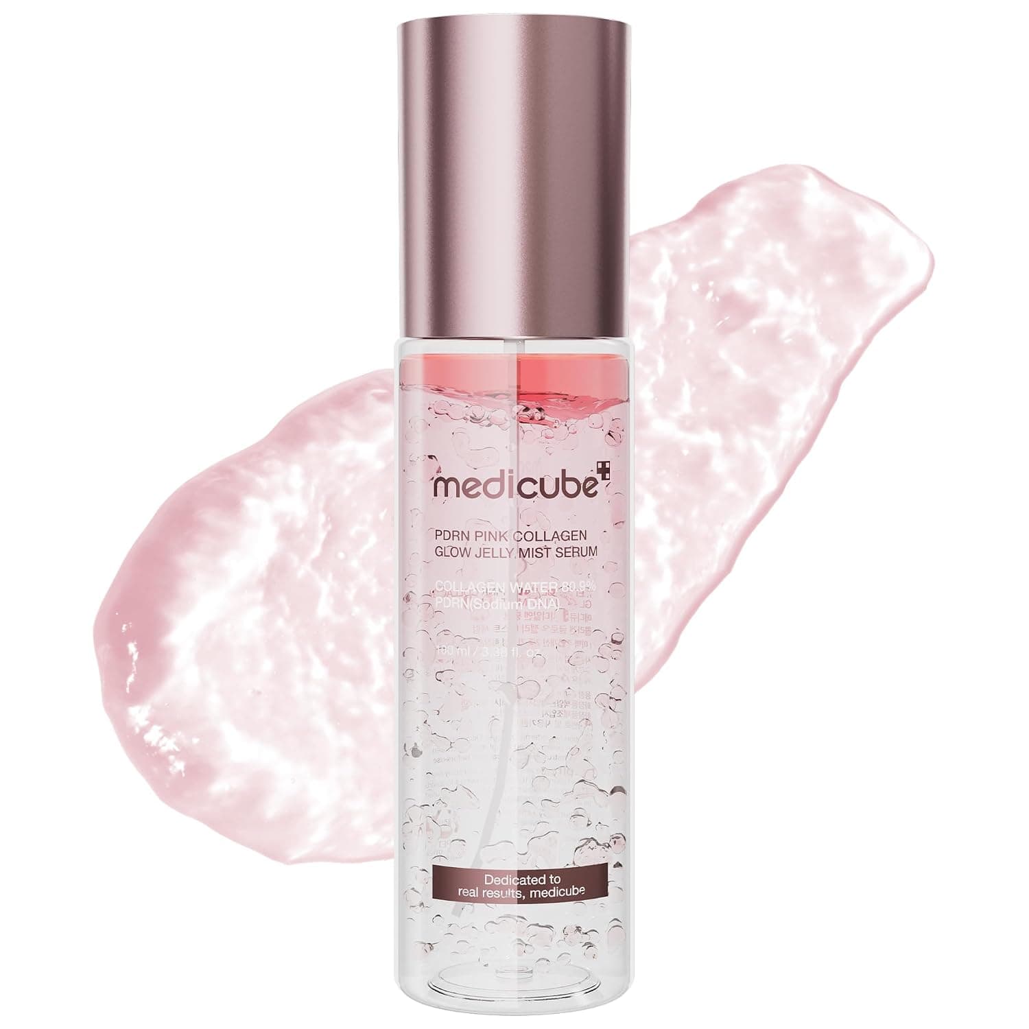 MEDICUBE PINK PDRN COLLAGEN GLOW JELLY МИСТ СЕРУМ 100МЛ