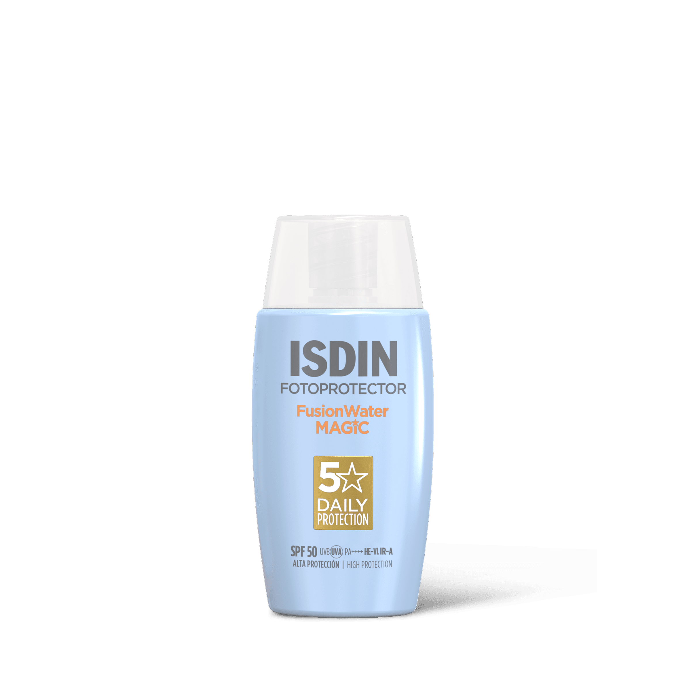 ИСДИН СЛЪНЦЕЗАЩИТЕН ФЛУИД ЗА ЛИЦЕ МАГИЧНА ВОДА SPF50+ 50МЛ
