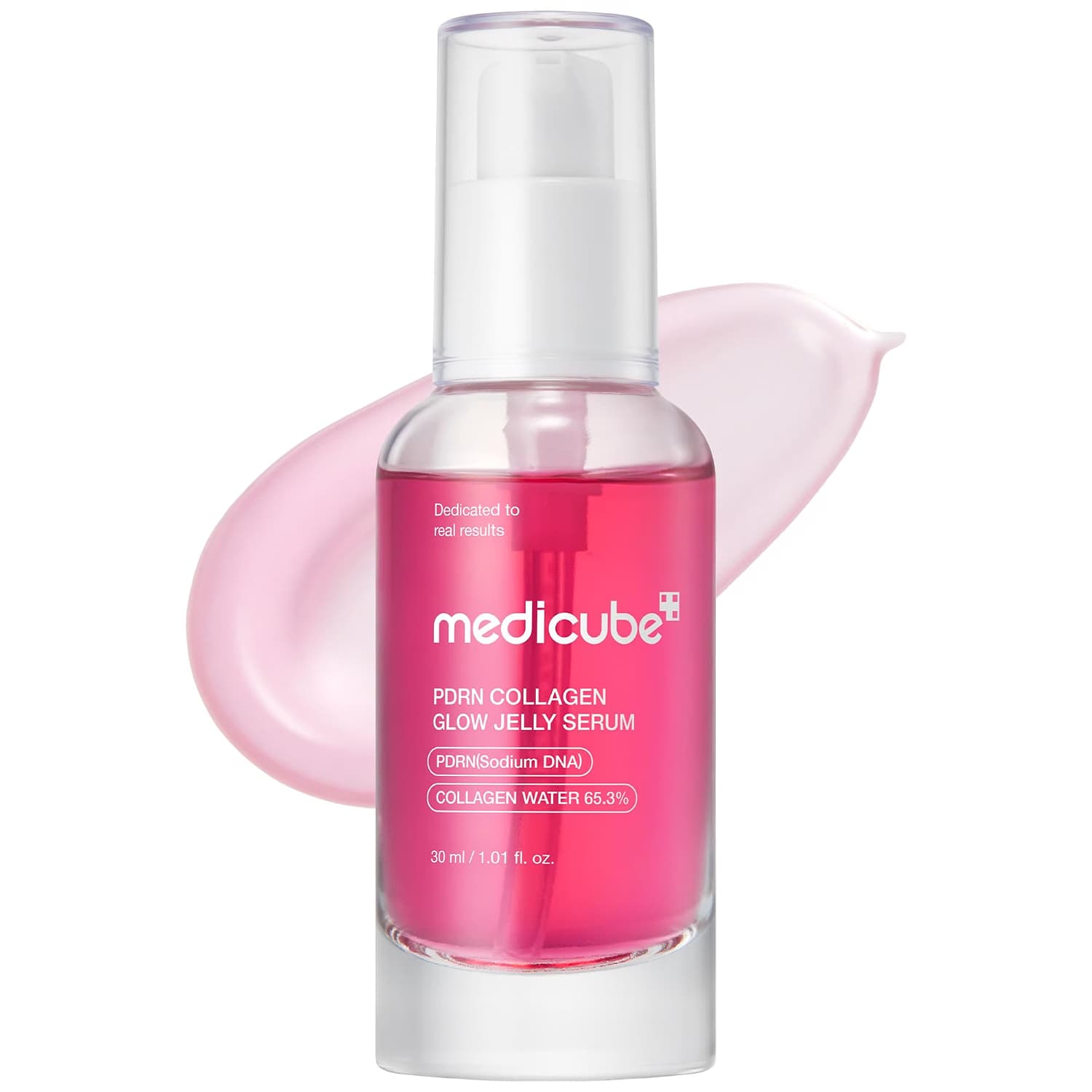 MEDICUBE PINK PDRN СЕРУМ КОЛАГЕН GLOW JELLY 30МЛ