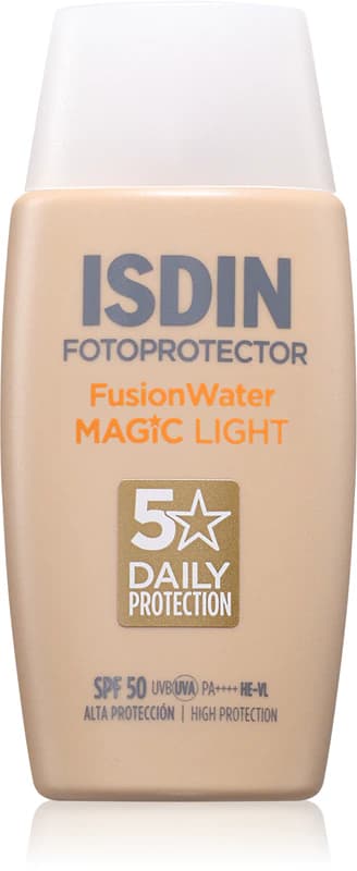 ИСДИН СЛЪНЦЕЗАЩИТЕН ФЛУИД ЗА ЛИЦЕ СВЕТЪЛ МАГИЧНА ВОДА SPF50+ 50МЛ