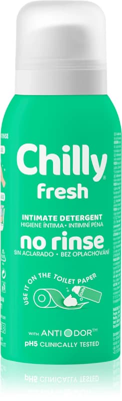 CHILLY ИНТИМНА СПРЕЙ-ПЯНА БЕЗ ОТМИВАНЕ PH 5 100МЛ
