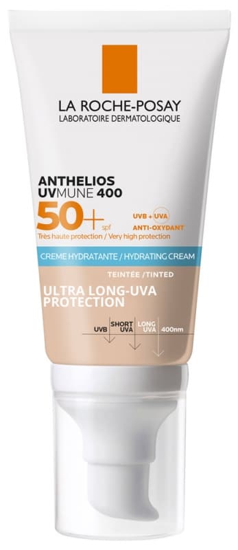 ЛАРОШ ПОЗЕ АНТХЕЛИОС UVMUNE 400 КРЕМ SPF50 С ЦВЯТ 50МЛ