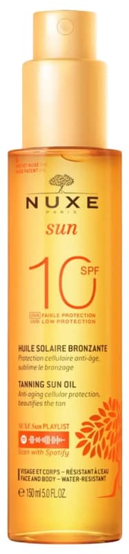 НУКС СЛЪНЦЕЗАЩИТНО ОЛИО ЗА ТЕН SPF10+ 150МЛ