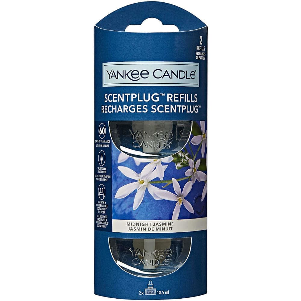 ЯНКИ КЕНДЪЛ ДИФЮЗЪР SCENTPLUG НОЩЕН ЖАСМИН 2Х18.5МЛ 2 МЕСЕЦА