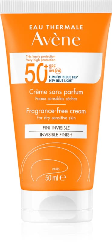 АВЕН СЛЪНЦЕЗАЩИТЕН КРЕМ БЕЗ АРОМАТ SPF50+ 50МЛ