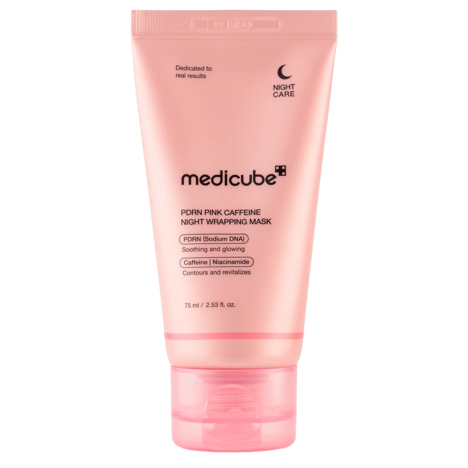MEDICUBE PINK PDRN НОЩНА МАСКА КОФЕИН 75МЛ