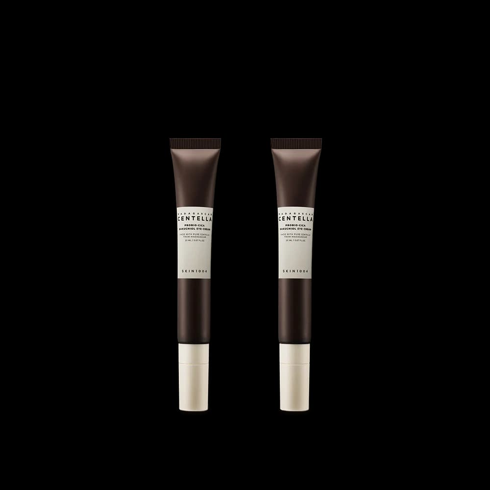 SKIN1004 ОКОЛООЧЕН КРЕМ С ЦЕНТЕЛА И БАКУЧИОЛ ПРОТИВ СТАРЕЕНЕ 20МЛ 1+1